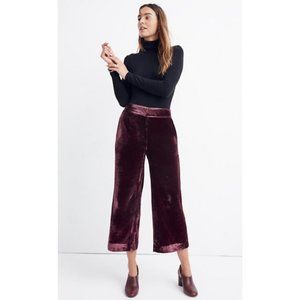 Madewell Velvet Crop Pants